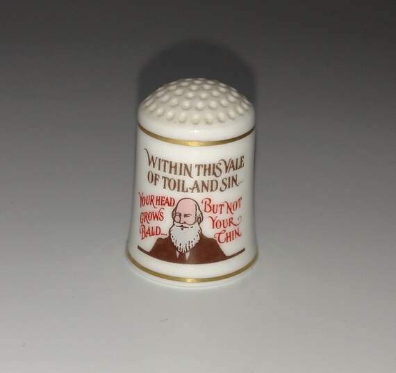 Burma Shave Advertising Thimble