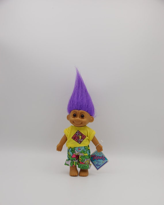 Vintage 6 Purple Hair Jointed Poseable Fashion Russ Etsy