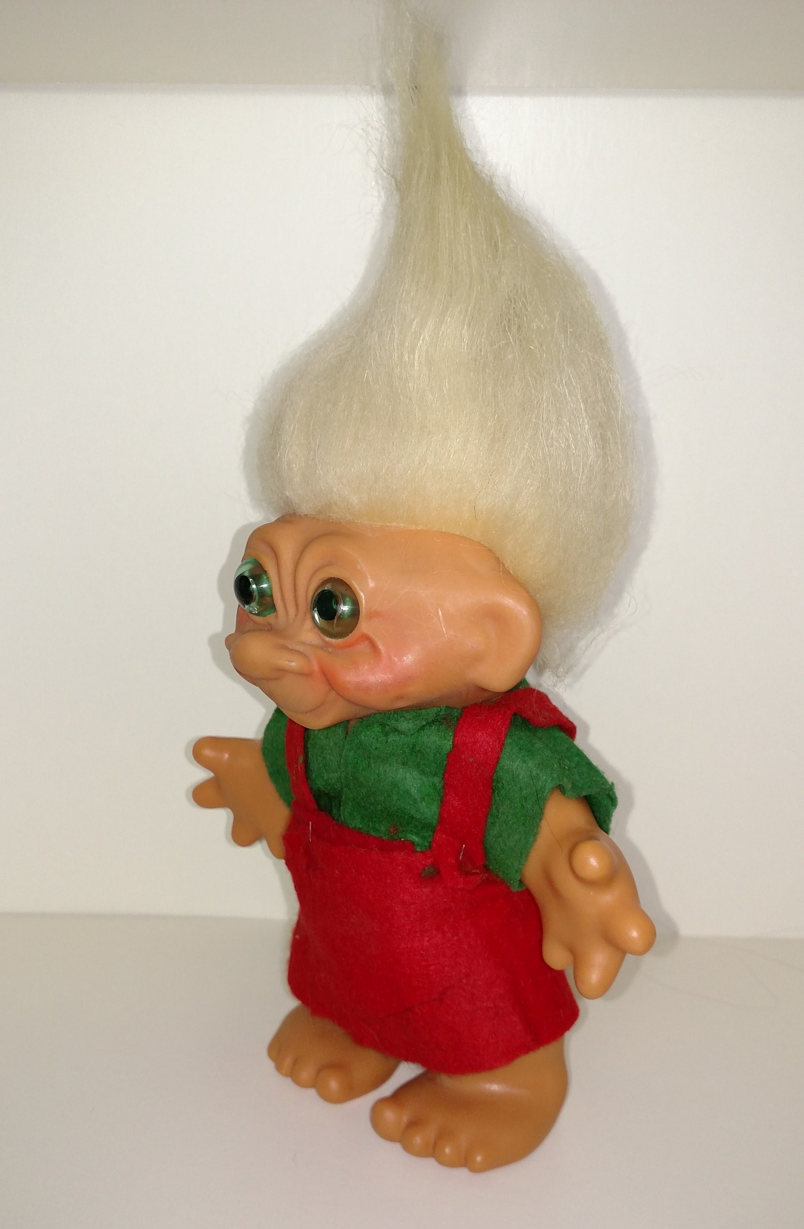 Vintage 1960s DAM 6.5'' Troll Doll COIN BANK White | Etsy