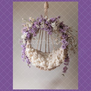 NEWBORN DIGITAL Background, Newborn Digital Backdrop, Purple Newborn Digital, Newborn Prop, Digital Newborn Backdrop, Newborn Photography