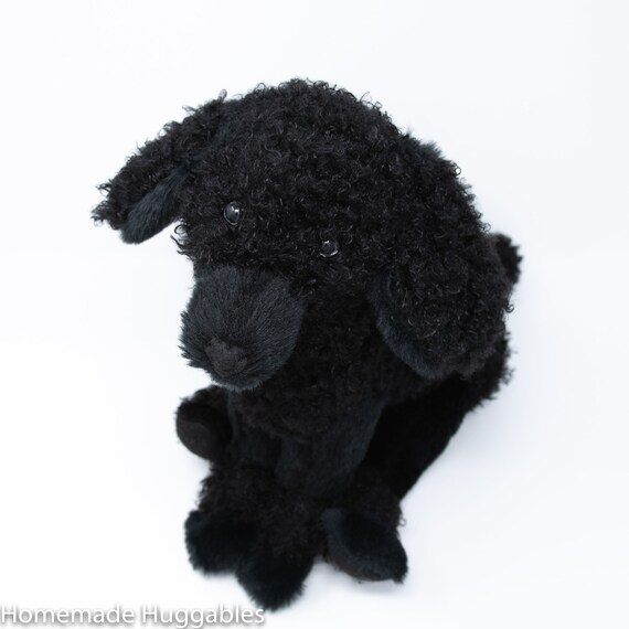 black poodle plush