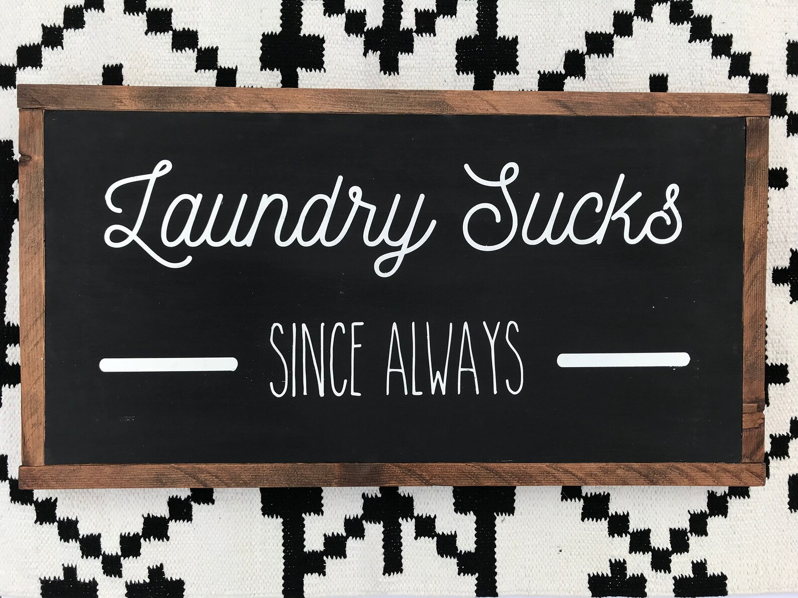 Laundry Sucks Since Always/ laundry room sign/ funny laundry Etsy