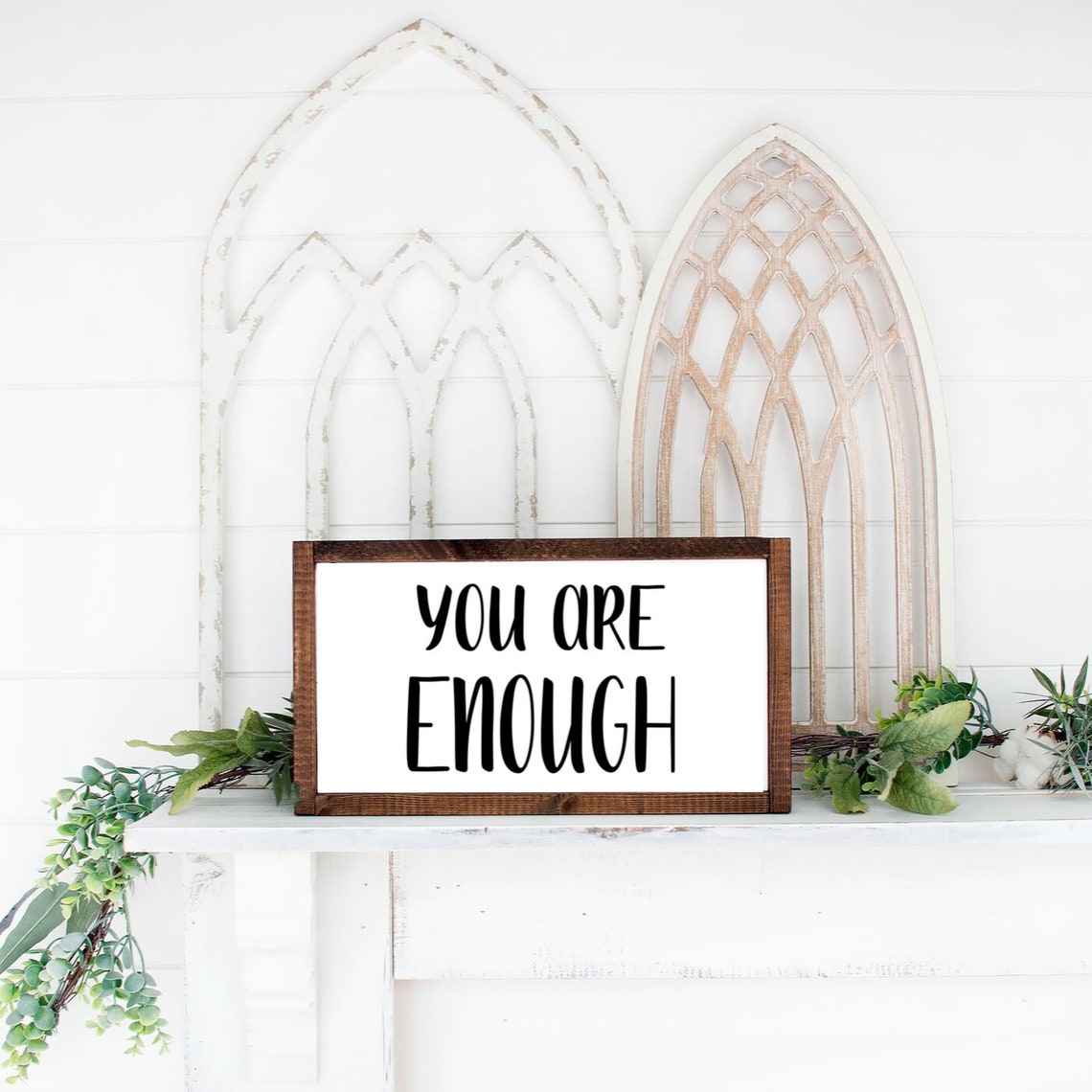 You Are Enough Motivational Sign / Classroom Decor / Cheer up Etsy