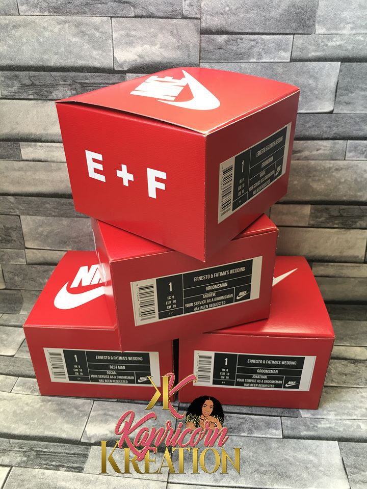Groomsmen Proposal | ShoeBox Party Favors | Groomsman Gift | ShoeBox …