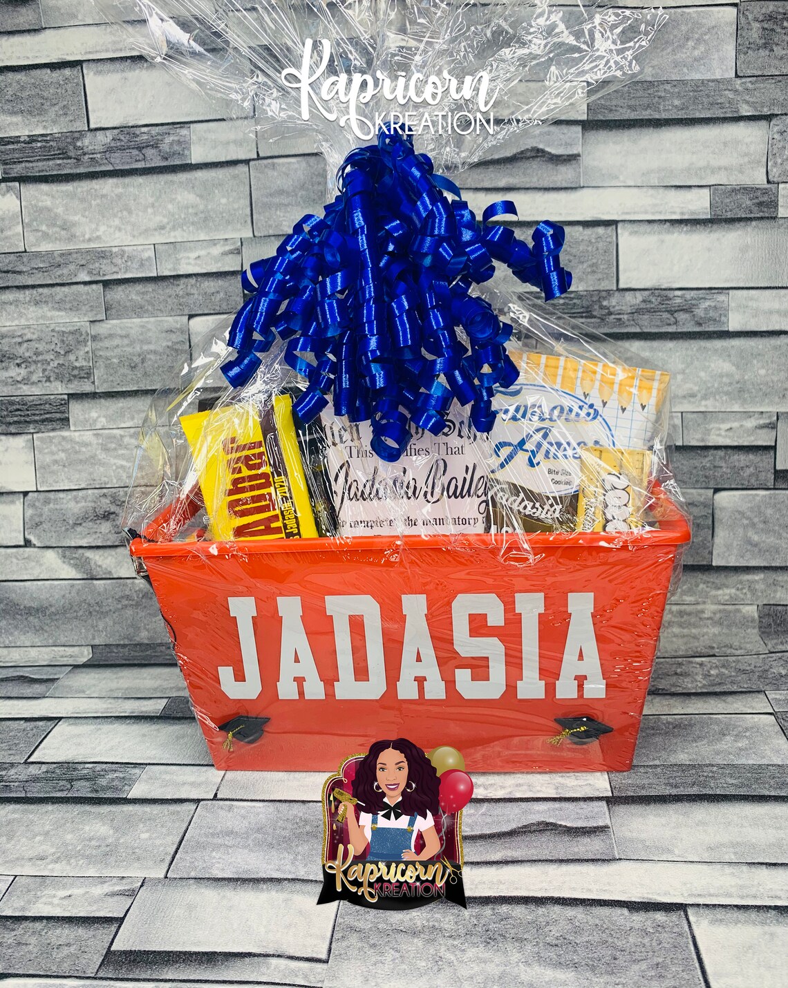 Graduation Gift Basket Gift Basket Graduation 2020 Etsy