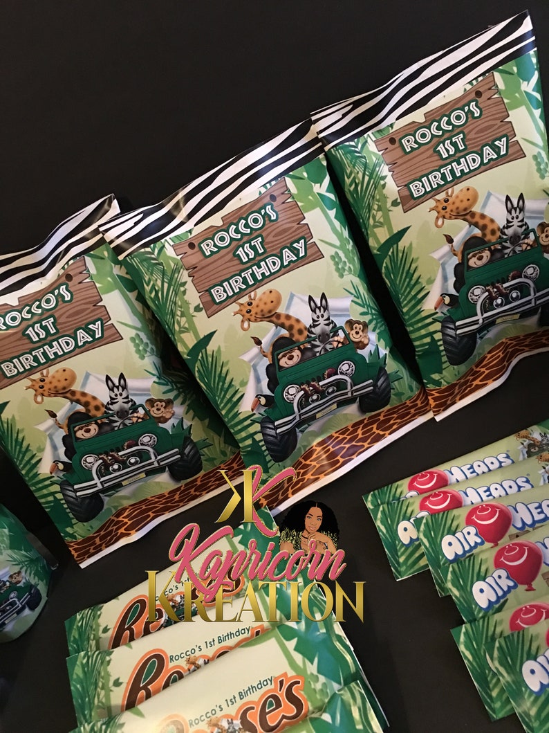 Chip Bag Template Party Favor Templates Custom Chip Bag | Etsy
