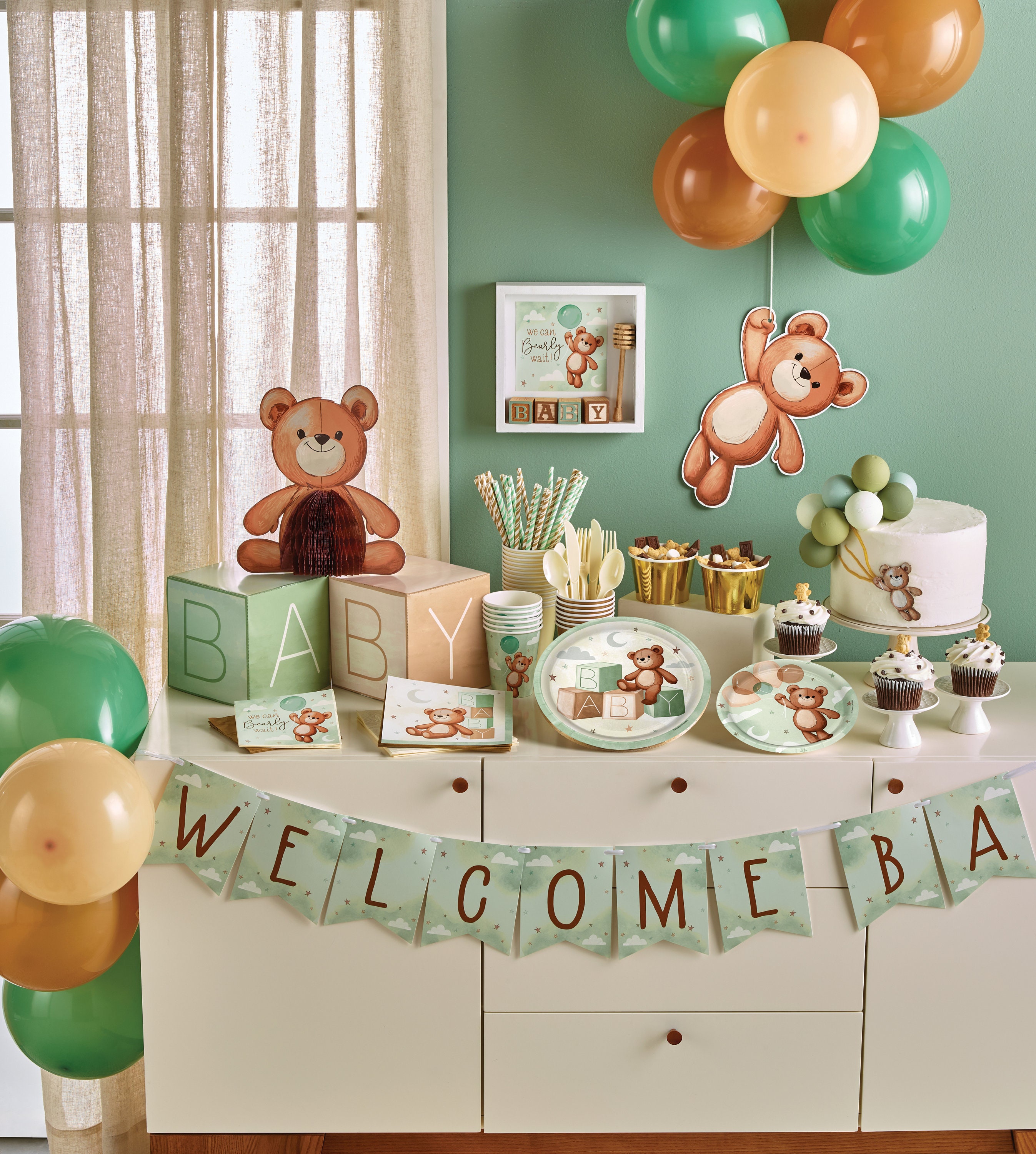 Teddy Bear Party Decoration - Teddy Bear Baby Shower Decorations, Bear ...