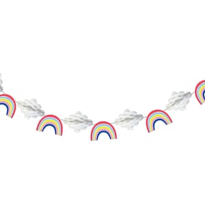 Rainbow Party Decorations - Rainbow Baby Shower, Over the Rainbow, Baby Shower Decorations, Rainbow Birthday, Birthday Decoration Garland