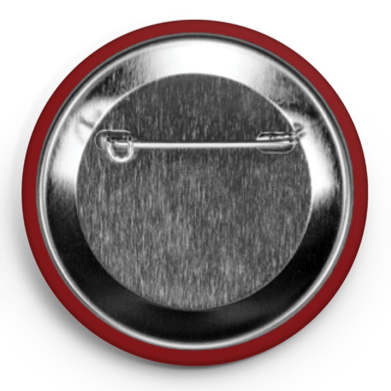 Straight Outta Nompton Crimson Button