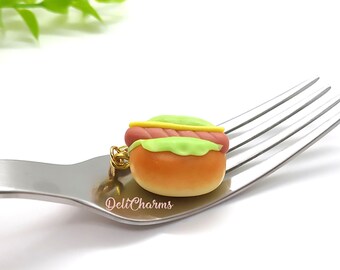 Jelly Bean Hot Dog Translucent Mixed Colours Fake Food Resin Cabochon Decoden Slime Charms Beads Embellishment