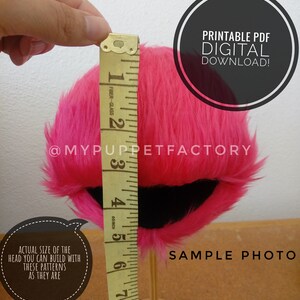 Oval Puppet PDF Digital Download! Printable