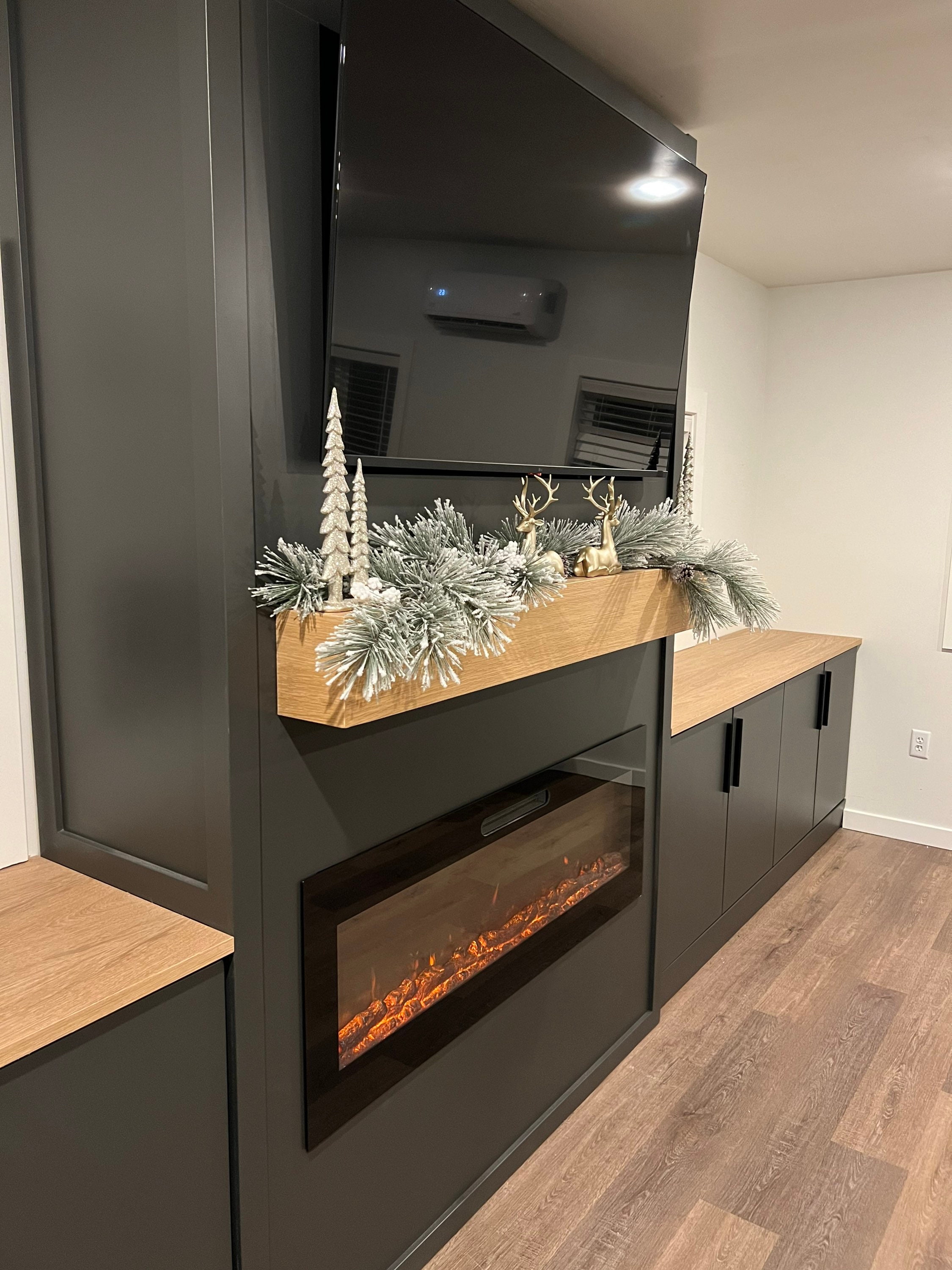 Fireplace and Built in Cabinets Etsy UK