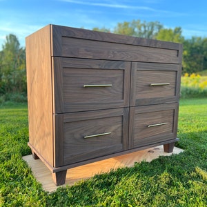 Walnut Vanity