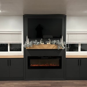 Fireplace and Built-in Cabinets