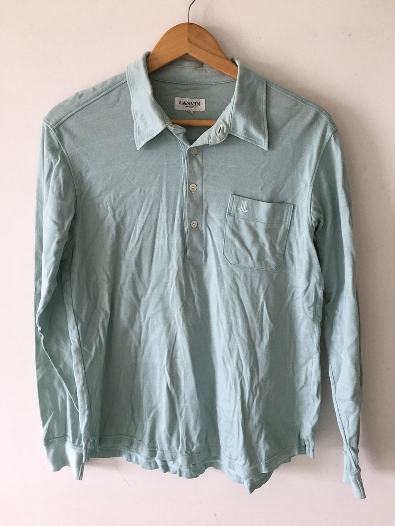 Lanvin sport long sleeve polo