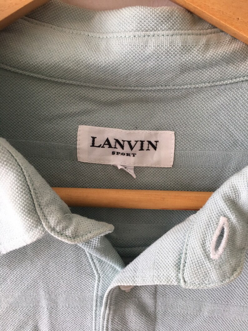 Lanvin sport long sleeve polo