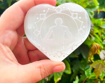 Selenite heart