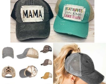 Criss Cross Hat - Etsy