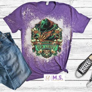 freddy krueger bleached shirt