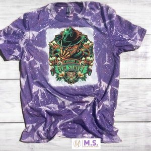 freddy krueger bleached shirt