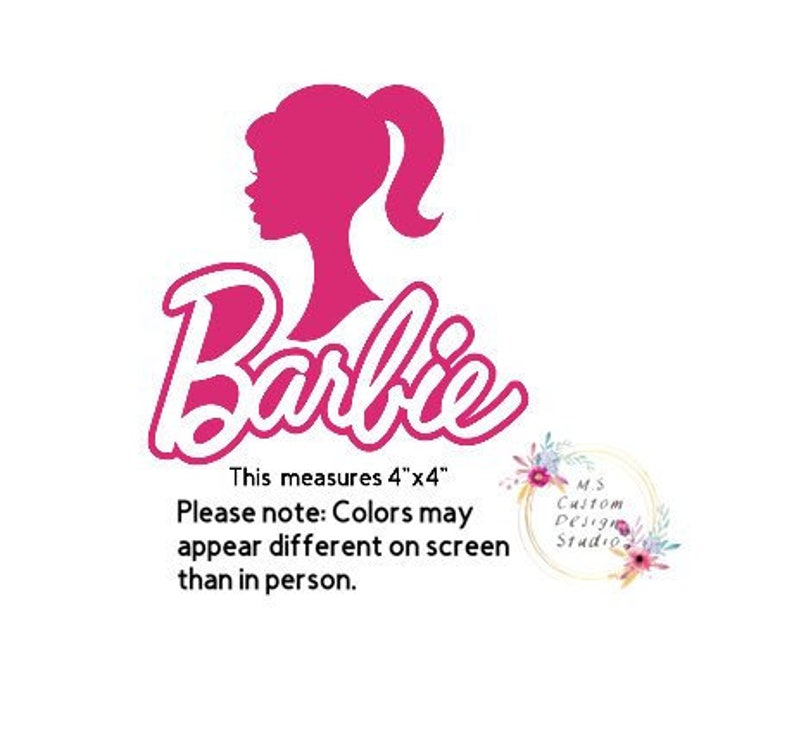 Barbie Car window decal window sticker Etsy