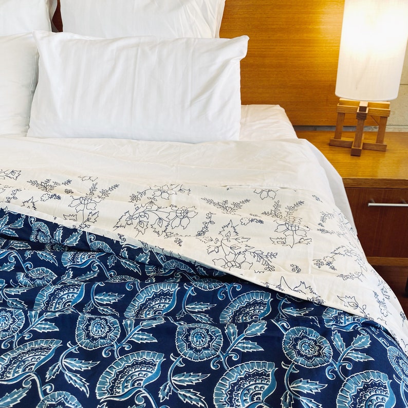 Dohar Blanket King Summer Blanket King Size Coverlet Bed Etsy