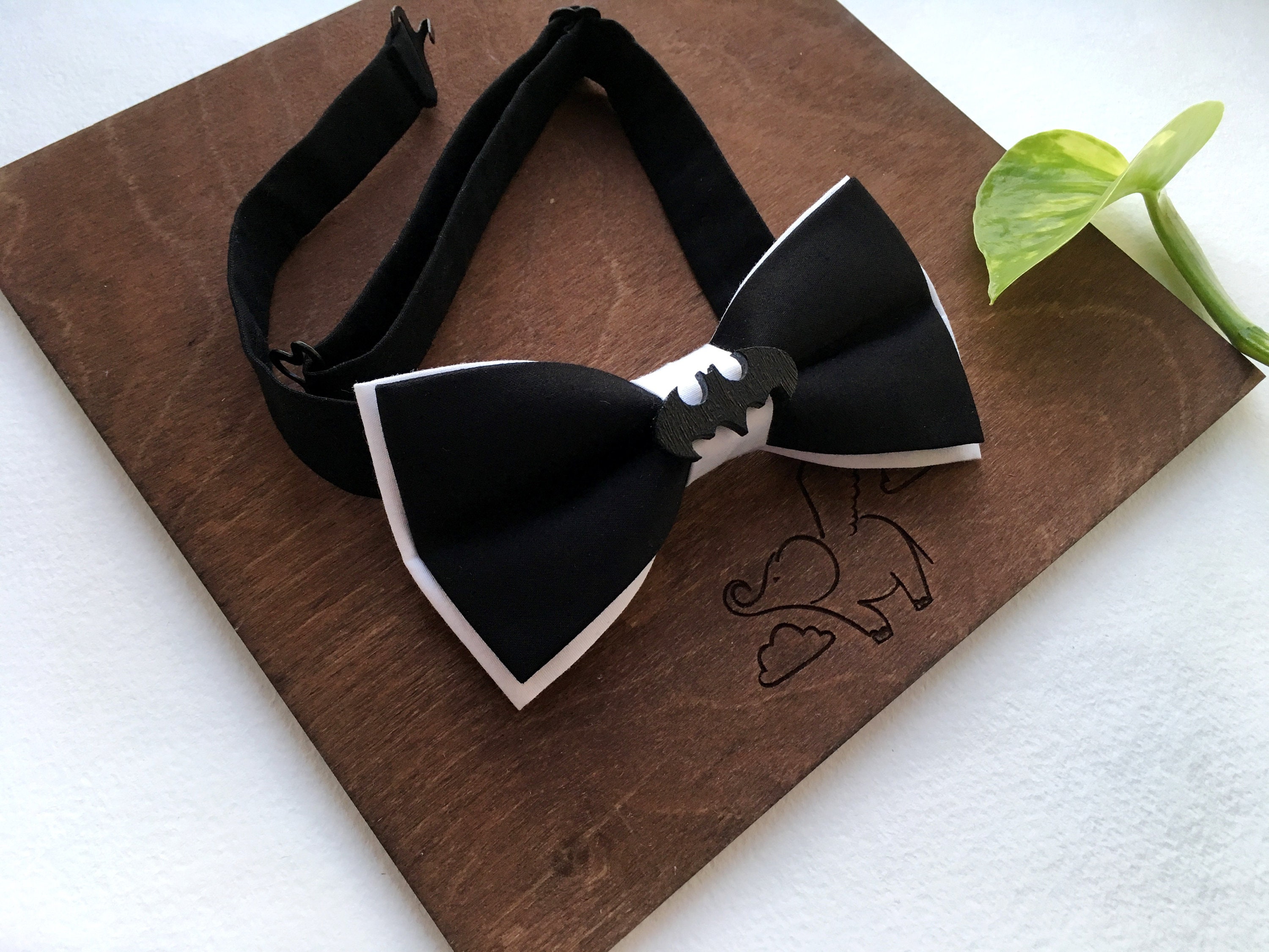 Batman Bow Tie Mens bowtie Boys bow tie Superhero DC Comics Etsy