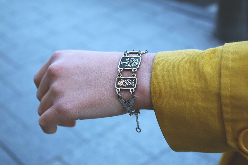 Tree of Life BraceletTree BraceletPomegranate BraceletGrape BraceletArmenian JewelryArmenian ShopArmenian GiftNature Lover Bracelet