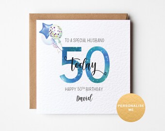 Personalised Fishing Birthday Card – For Son, Dad, Grandad, Husband, Uncle – Created By Mrs Windsor