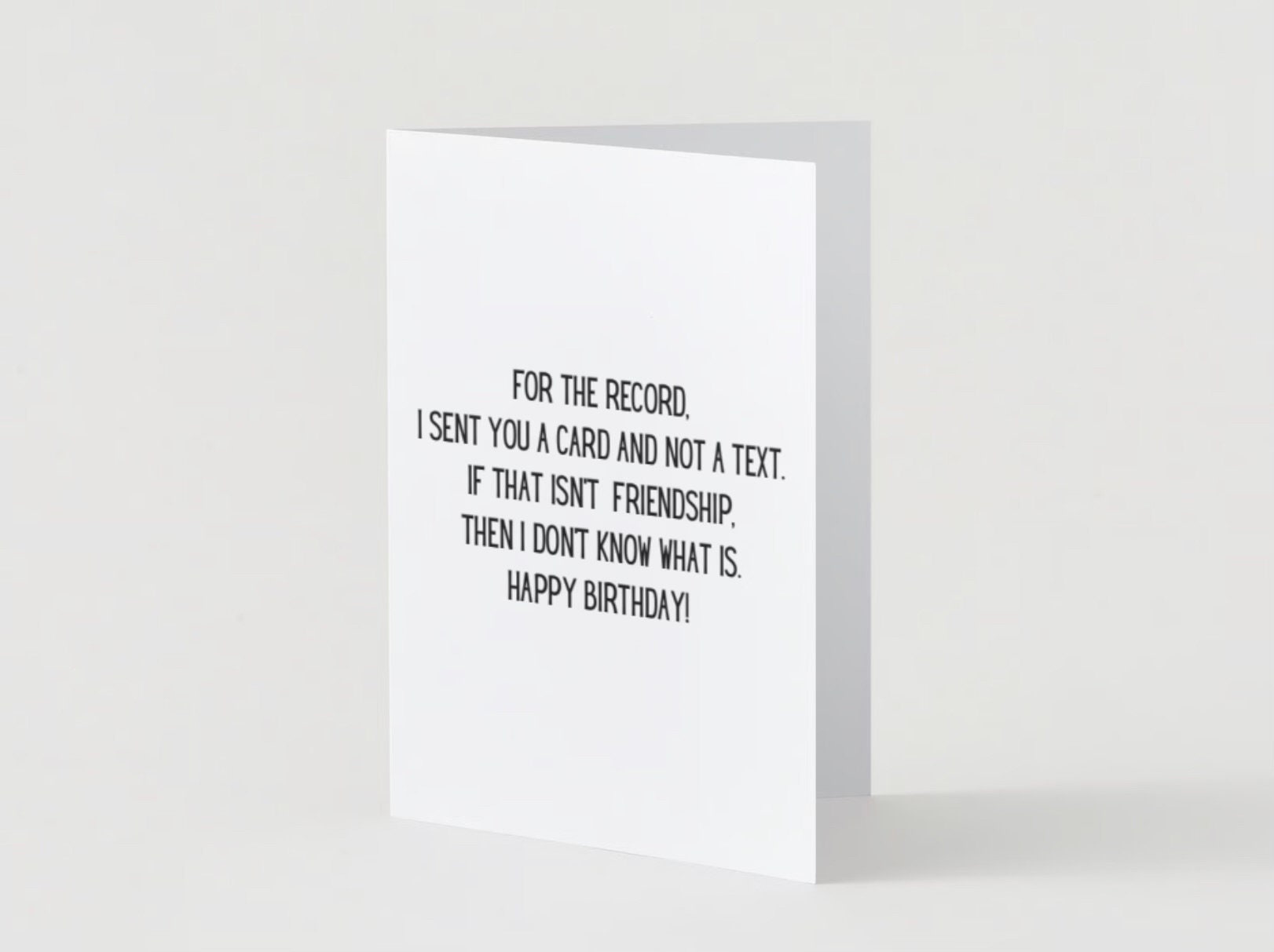 Printable Sarcastic Birthday Card Birthday Card for Friends - Etsy
