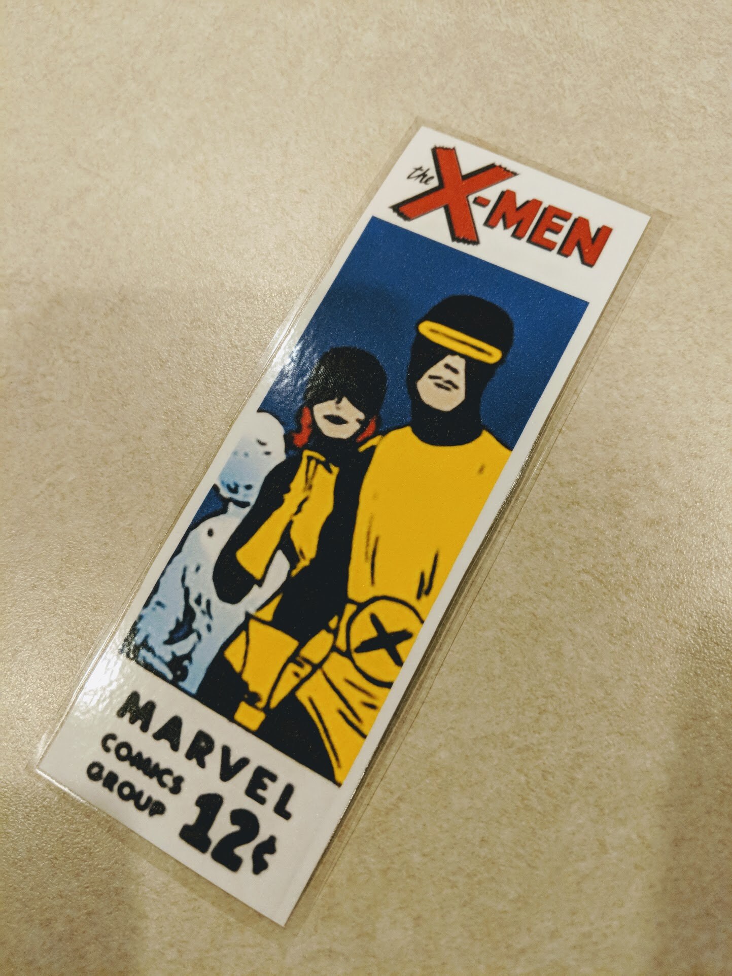 X-men Bookmark - Silver Age Style! Cyclops, Marvel Girl and Ice Man. - Etsy