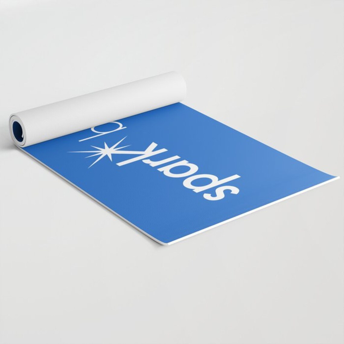 Yoga Mat With Your Own Logo Any Text Or Design On Your Etsy