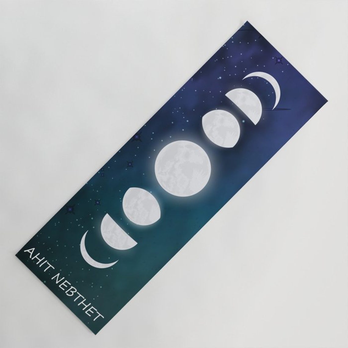 Yoga Mat Moon Phases Fitness Mat Stylish and Personalized Etsy