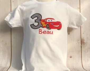 personalised cars birthday shirt for boy, car first birthday shirt, car cake smash outfit for boy, travel birthday shirt
