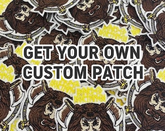 Custom Embroidered Patches: Personalized Patch Iron On Sew-On