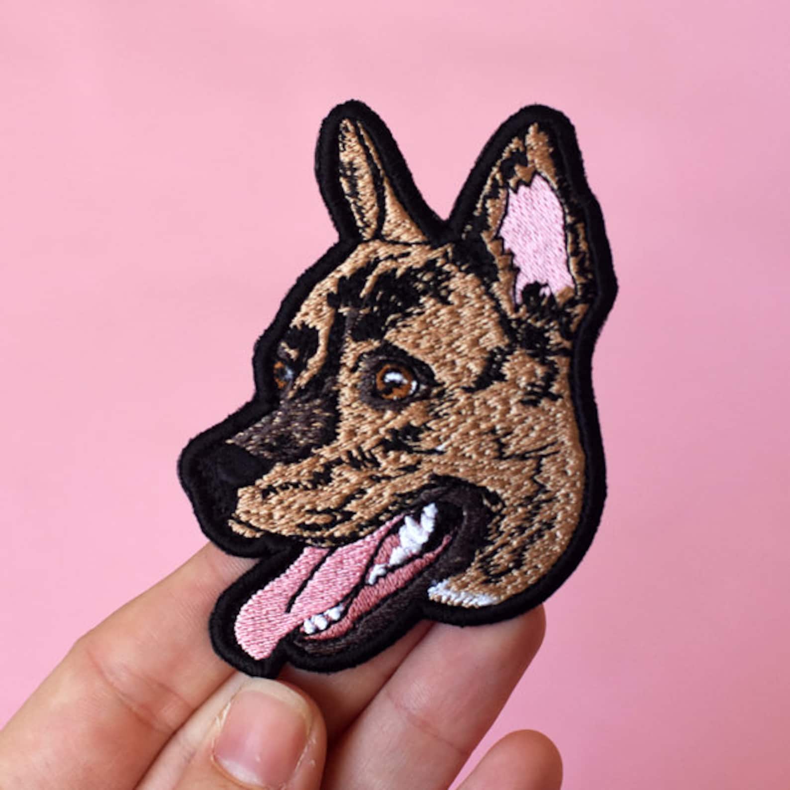 Custom Pet Embroidered Patch Pet Patch Dog Patch Iron on Etsy