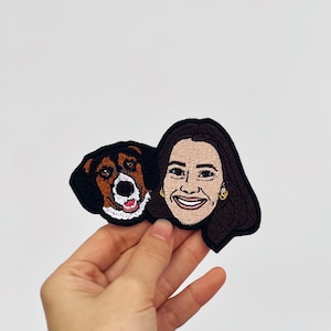 Custom Couple Portrait, Personalized Wedding Favors,Embroidered Patch,Funny Gift, gifts for him, gifts for her, Bridal shower,Iron on patch
