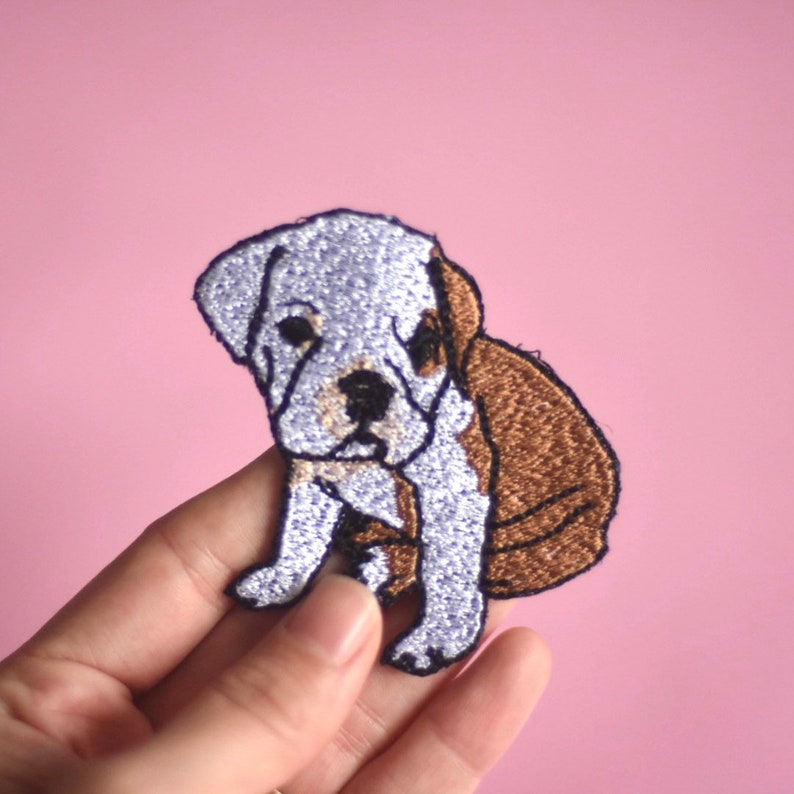 Custom Pet Embroidery Patch Pet Patch Dog Patch Iron on Dog Etsy