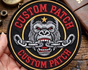 Custom Embroidered Patches: Personalized Patches Iron On Sew-On