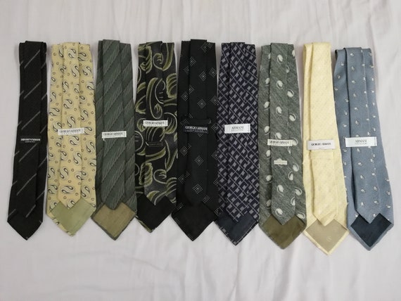 Giorgio Armani Combo of 9 Neckties for 