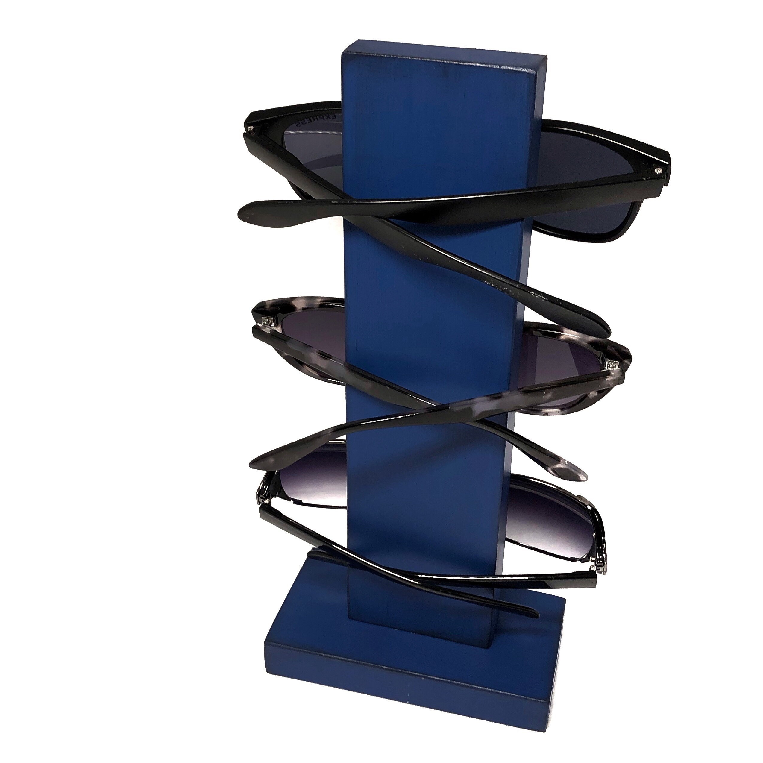 Goggle holder glasses holder 3 pairs of glasses blue Etsy