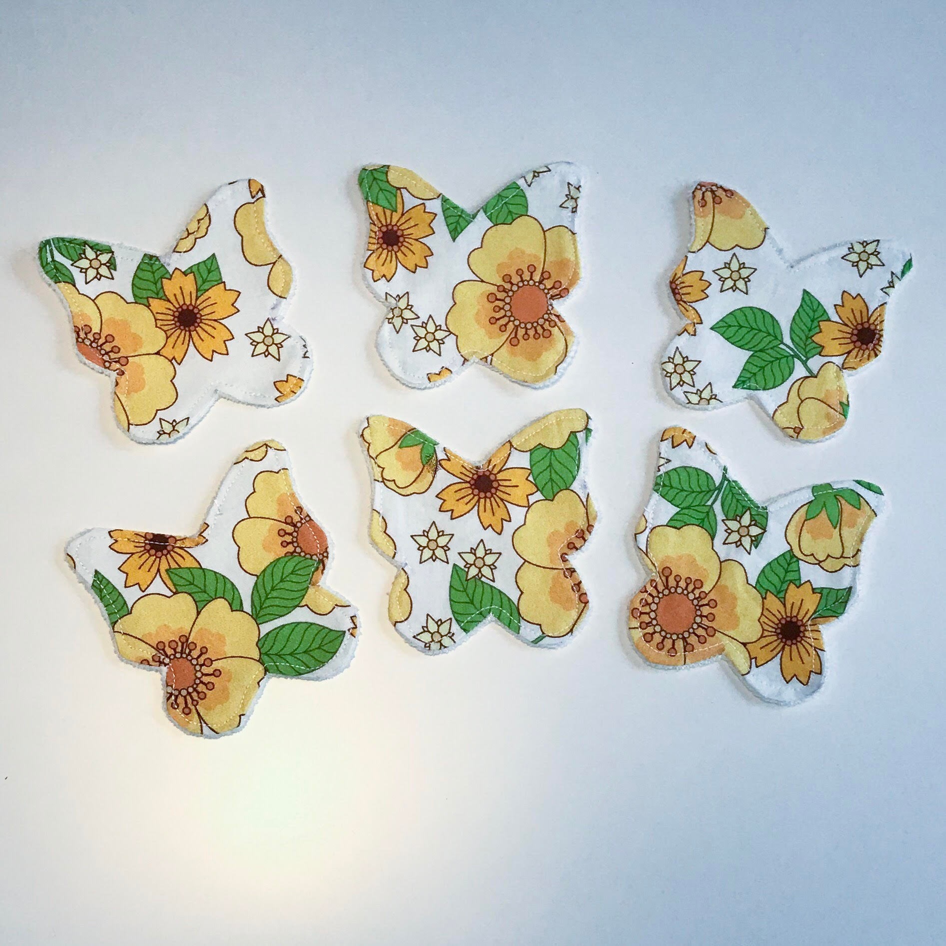 Butterfly Cotton Rounds Nursing Pads & Cloth Wipes PDF Etsy