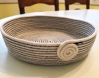 Round Basket - Medium solid color