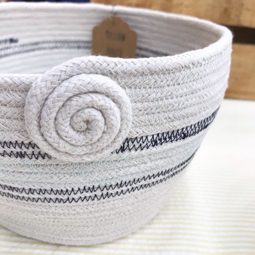 Nautical Watch Basket Large Etsy Sweden