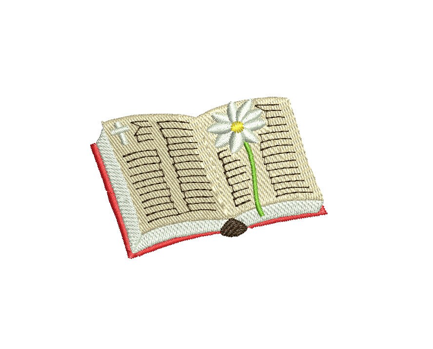 Bible Machine Embroidery Design. Christian Embroidery Etsy