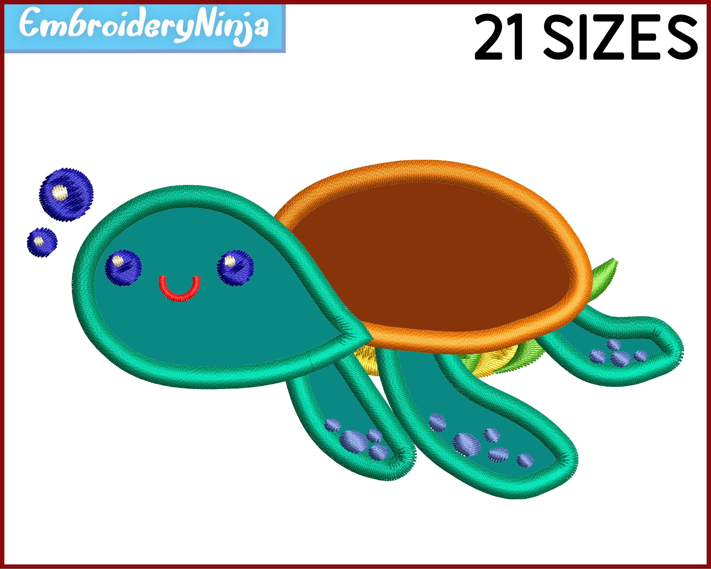 38+ Children&amp;#039;s Turtle Embroidery