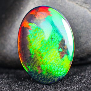 AAA Ethiopian Fire Opal: 7.65 Crt Loose Gemstone, October Birthstone