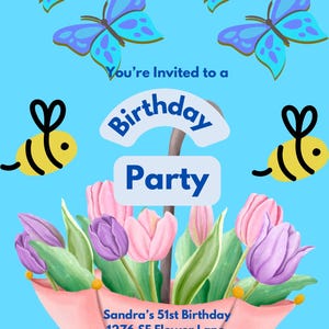 birthday invitations