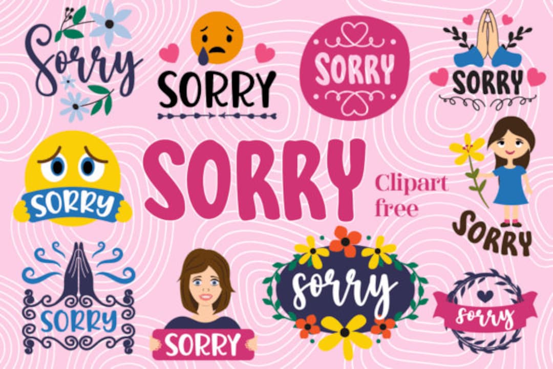 Sorry Shape Free Sorry Close Clipart