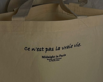 Midnight In Paris Tote Bag